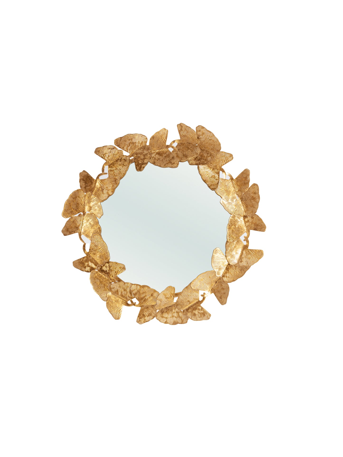 Ginko Leaf Wall Mirror