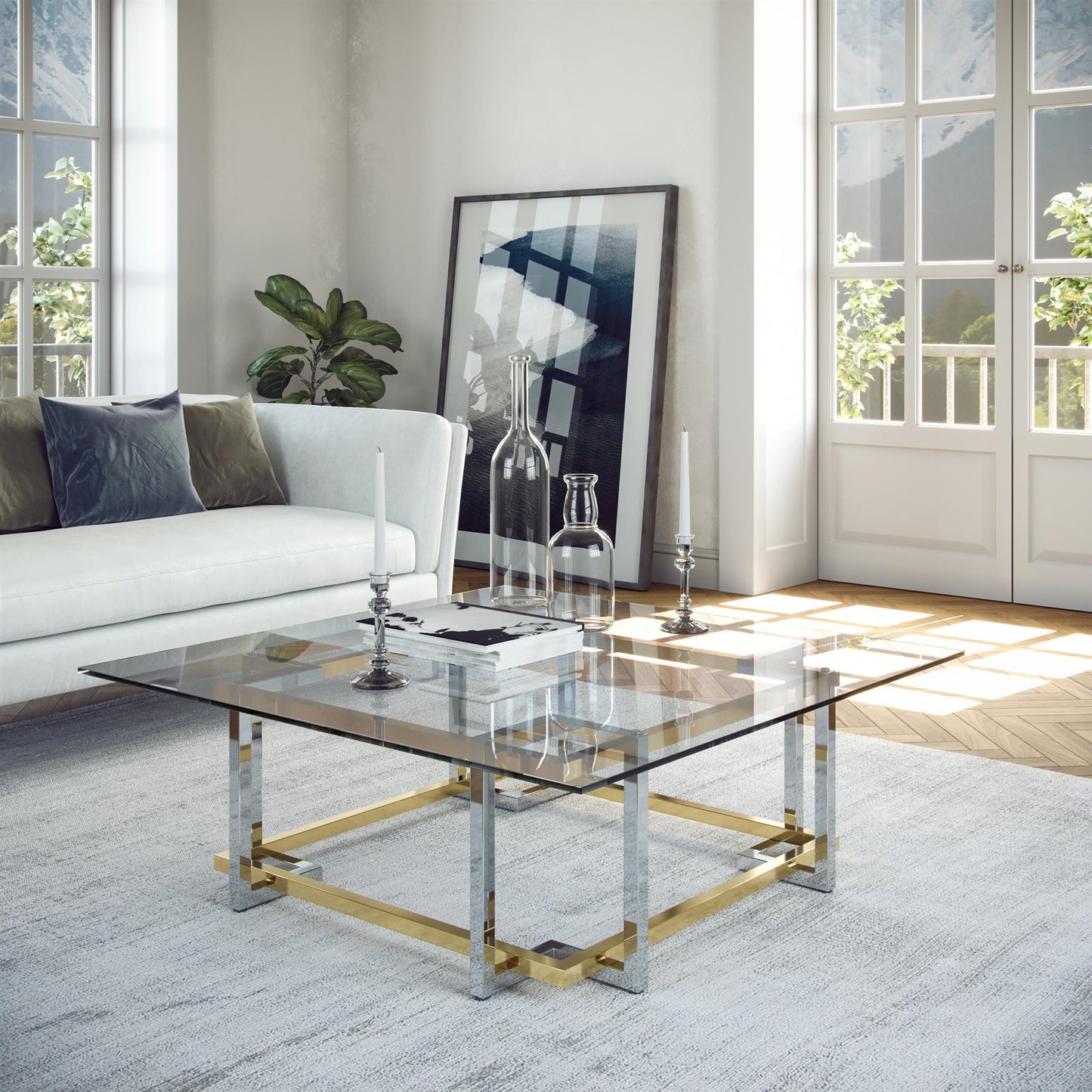 Elin Square Coffee Table