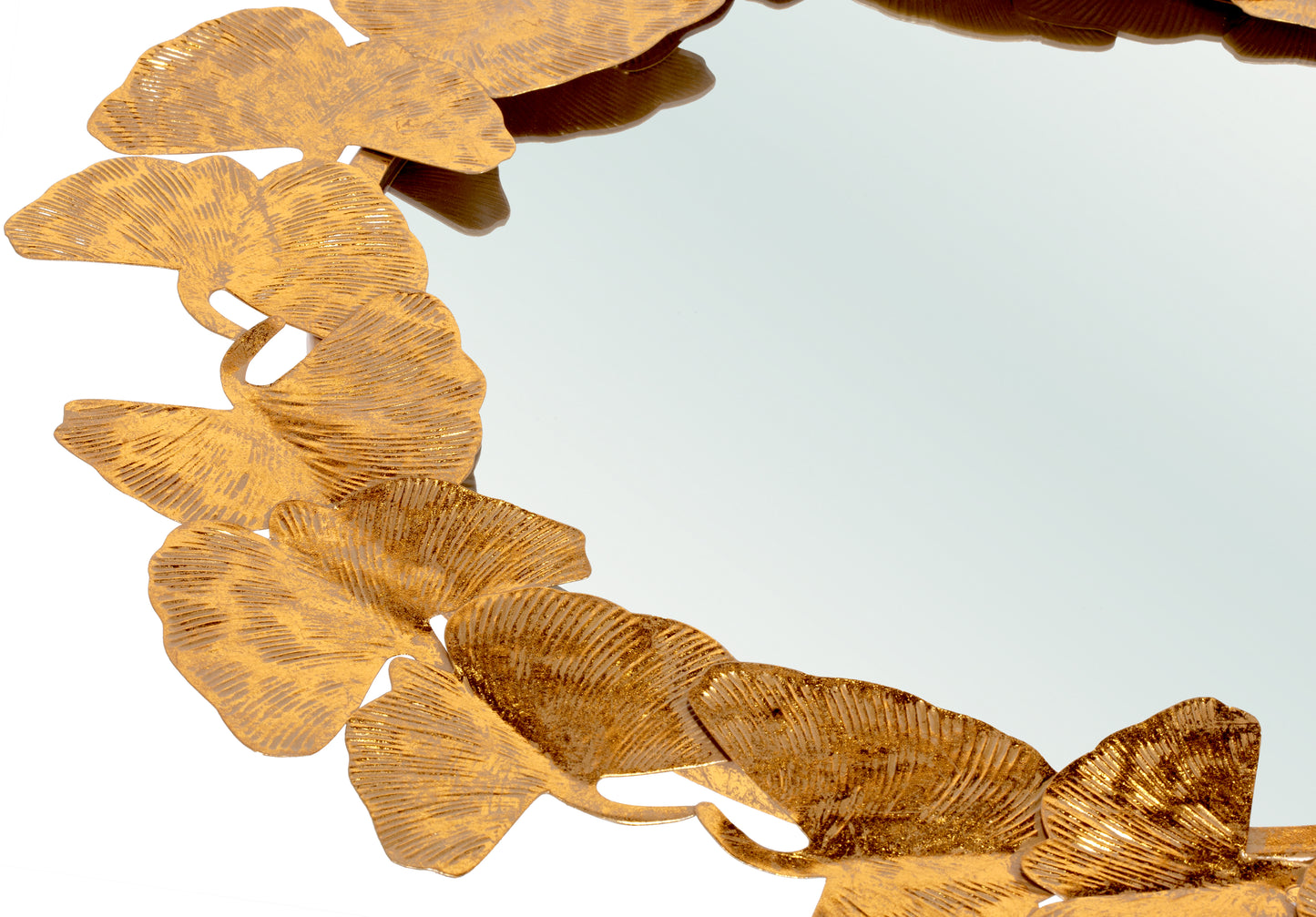 Ginko Leaf Wall Mirror